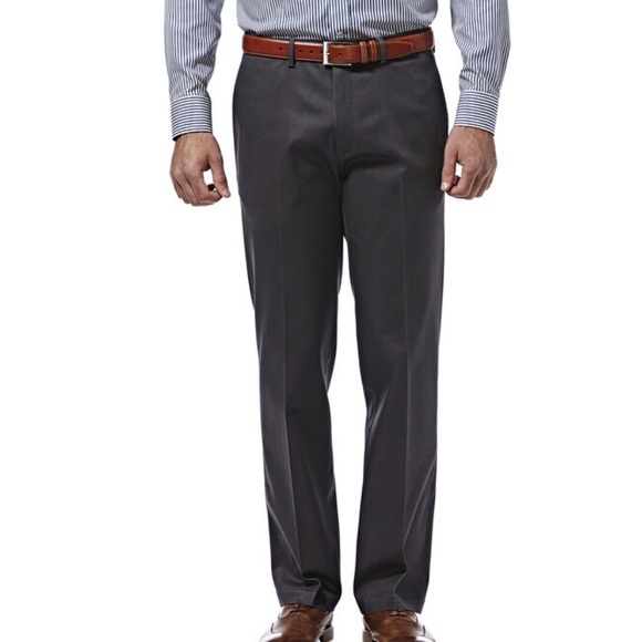 haggar straight fit performance slacks